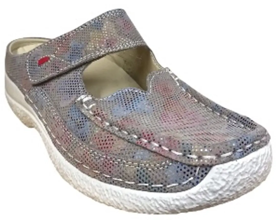 Wolky Roll Slipper Flower Dames Teenslipper - 40