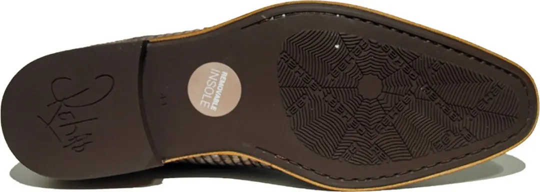 Rehab Greg Heren Nette Veterschoen - Beige - Maat 42