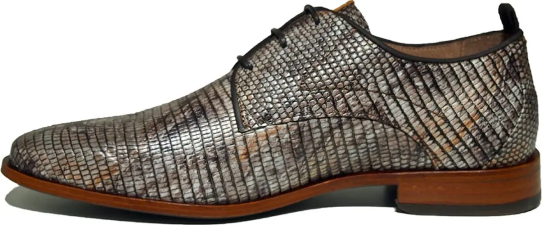 Rehab Greg Heren Nette Veterschoen - Beige - Maat 42