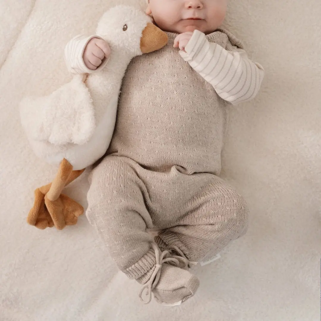Little Dutch Slofjes Newborn Naturals - Beige