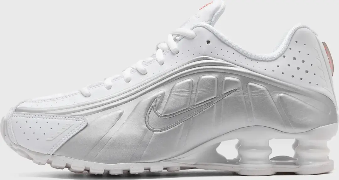 "Nike Shox R4 ""White Metallic Silver""