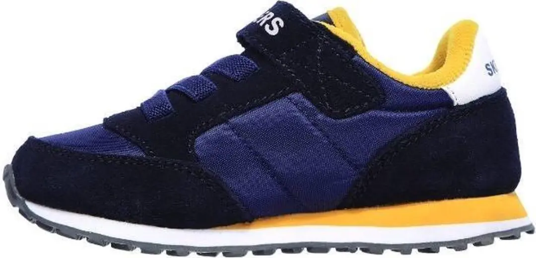 Skechers Retro Sneaks Gorvox Jongens Sneakers - Navy/Gold