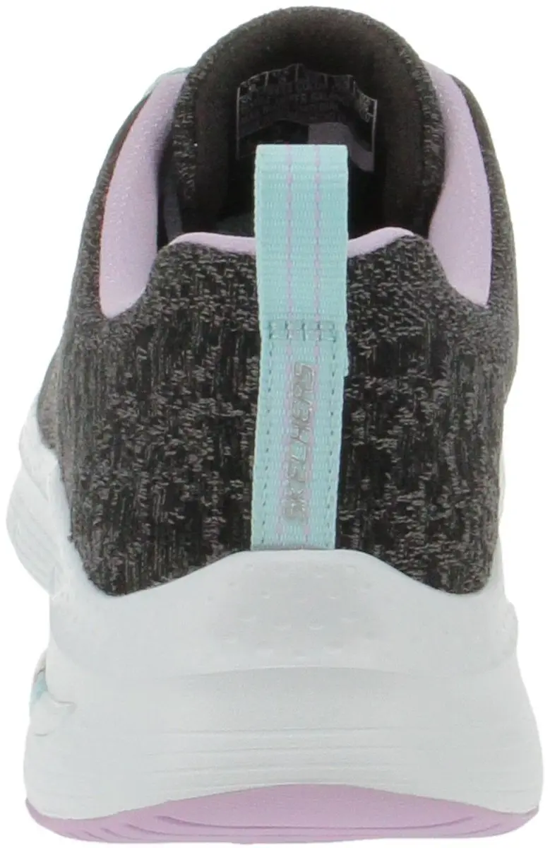 Skechers Arch Fit Comfy Wave Dames Sneakers - Zwart