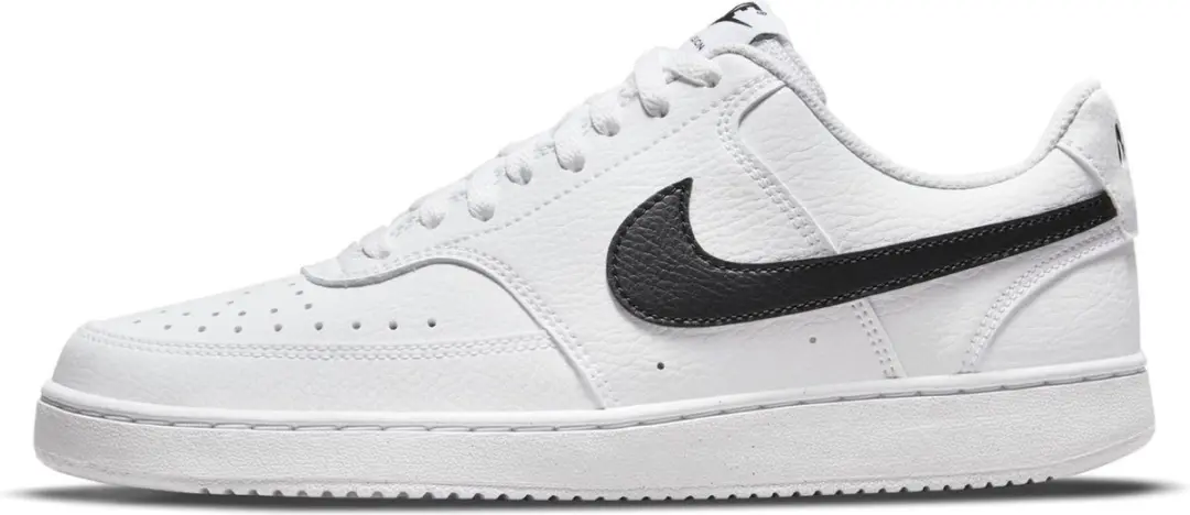 Nike Court Vision Low Next Nature Dames Sneakers - Wit/Zwart