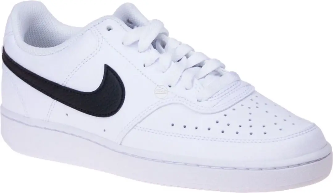 Nike Court Vision Low Next Nature Dames Sneakers - Wit/Zwart