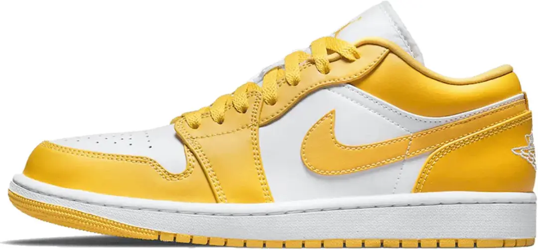 Air Jordan 1 Low Yellow White Maat 41