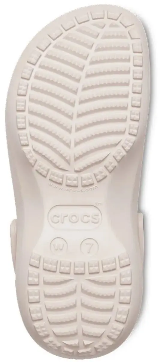 Crocs Classic Platform Instappers Dames 206750-6UR - Lichtroze - afbeelding 6 van 6