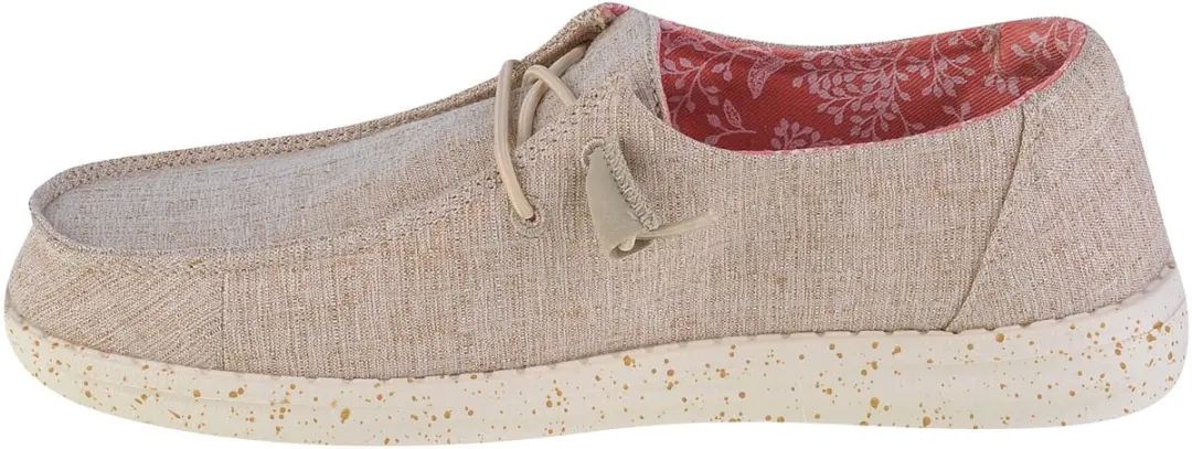HEYDUDE Wendy Chambray Instappers - Beige - afbeelding 4 van 6