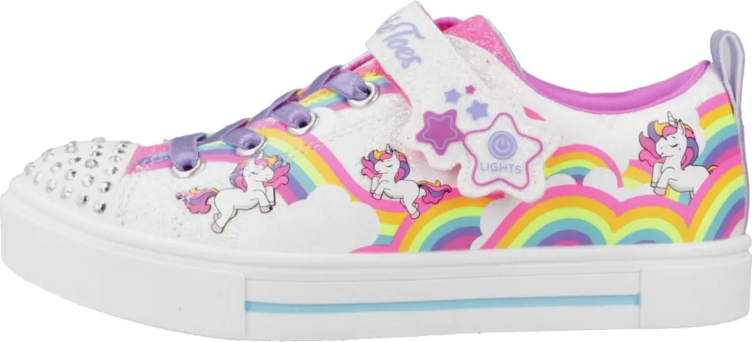 Skechers Twinkle Toes Twinkle Spark - Wit - 35 - afbeelding 2 van 4