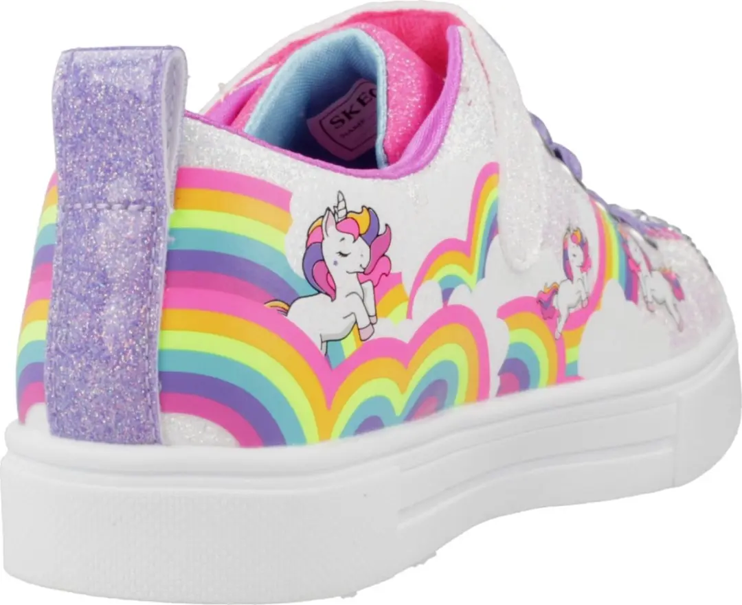 Skechers Twinkle Toes Twinkle Spark - Wit - 35 - afbeelding 4 van 4