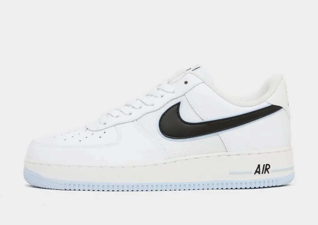 Nike Air Force 1 Low '07 White Black Hydrogen Blue