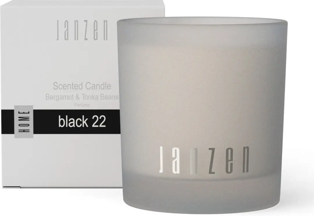 Janzen Scented Candle Black 22