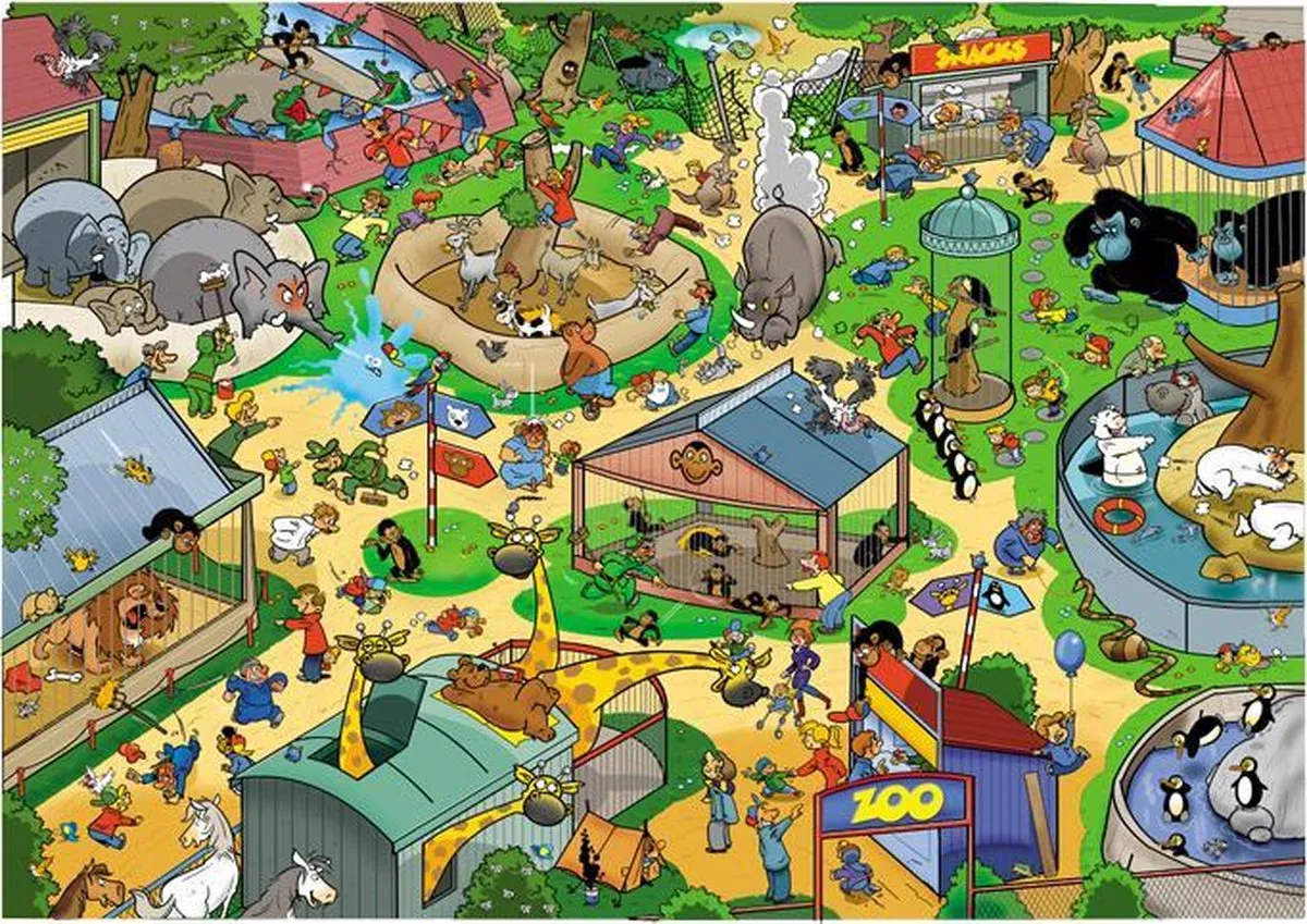 Goliath That's Life 1000 Puzzels Zoo - 1000 Stuks