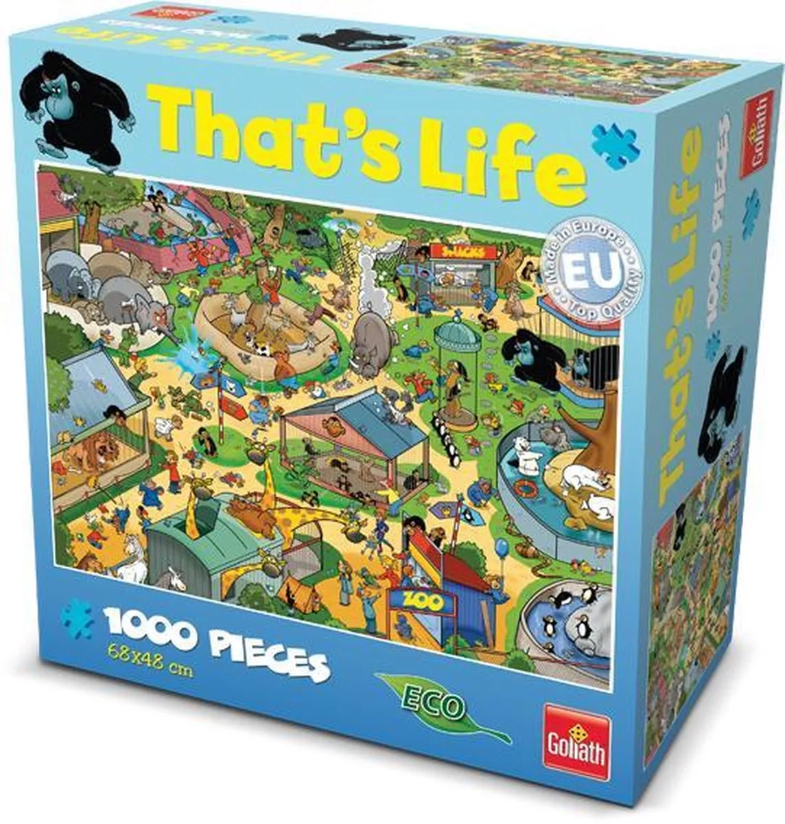Goliath That's Life 1000 Puzzels Zoo