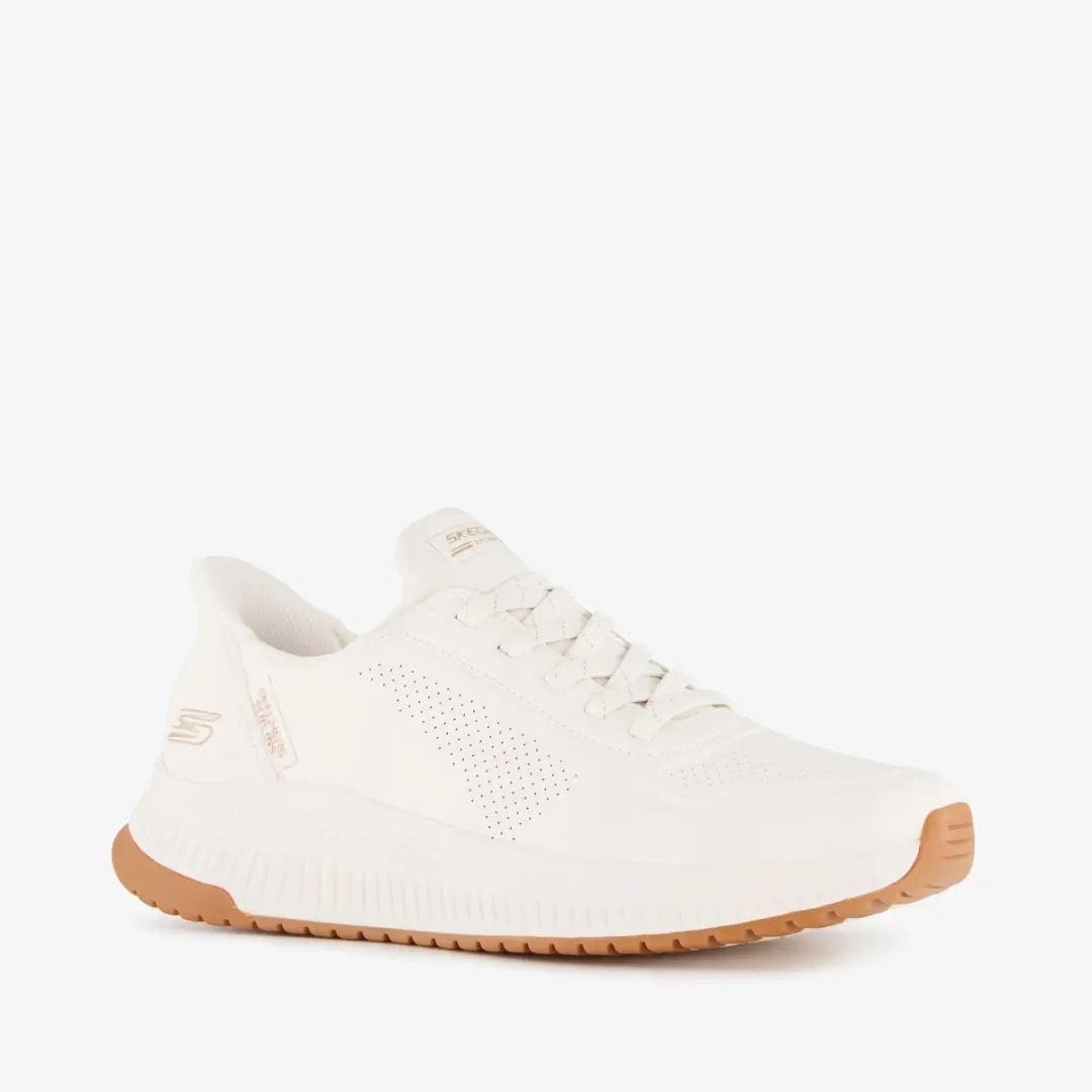 Skechers Slip-ins: BOBS Squad 4 dames sneakers wit