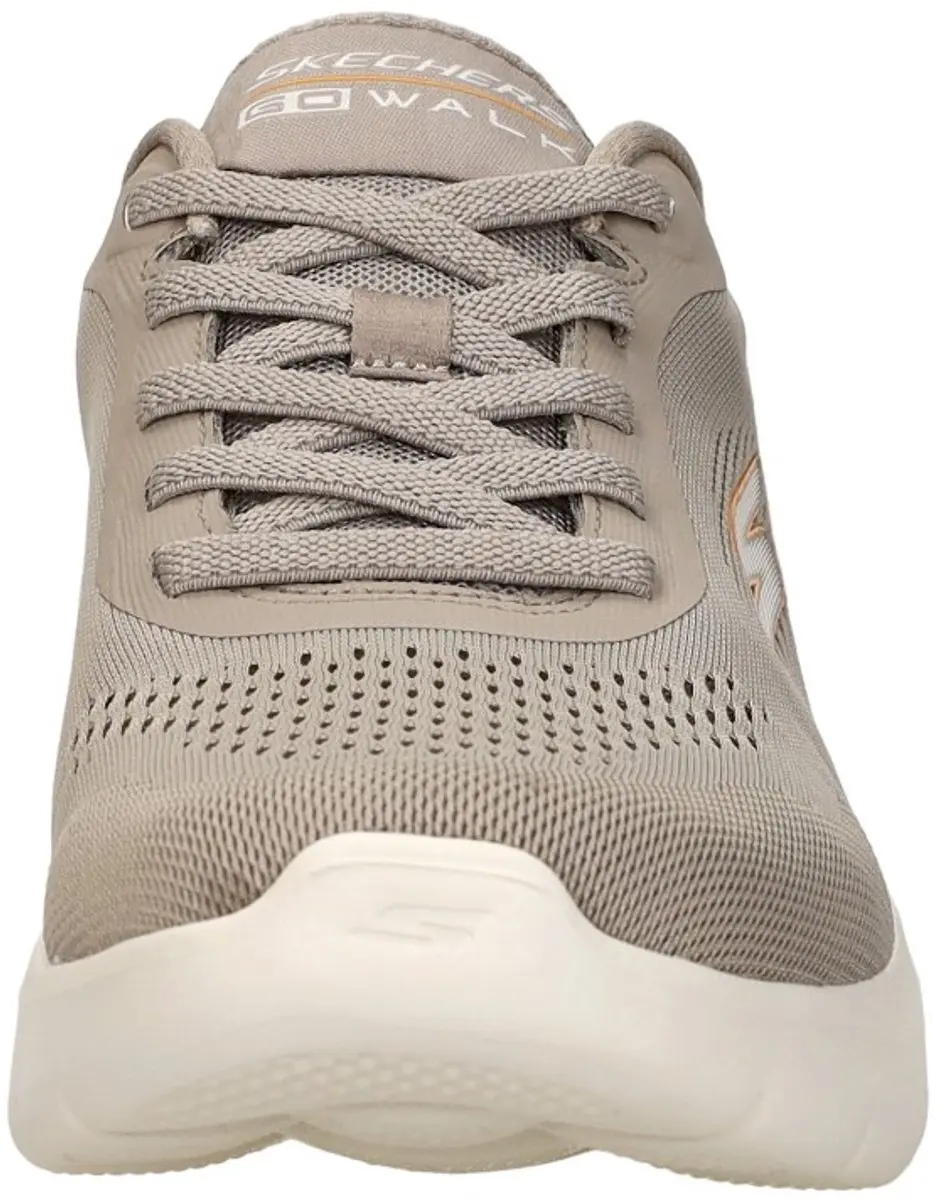 Skechers Go Walk Flex Instappers beige - Sneakers - Unisex - afbeelding 3 van 6