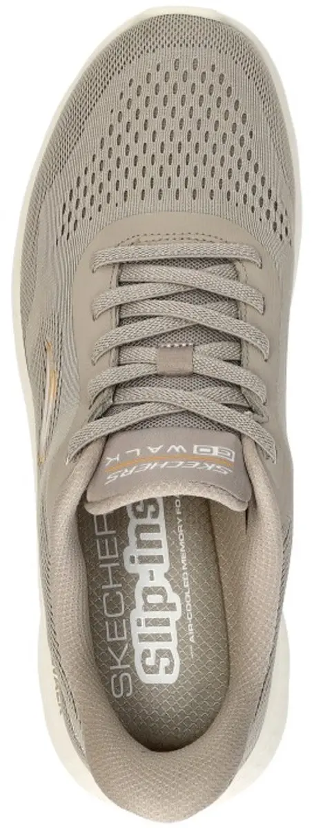 Skechers Go Walk Flex Instappers beige - Sneakers - Unisex - afbeelding 5 van 6