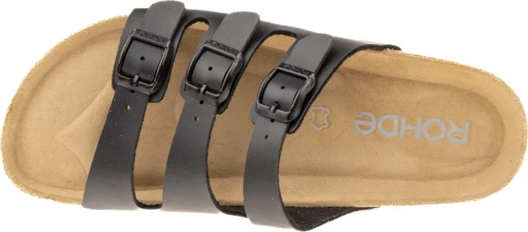 Rohde Alba mule damesslipper sandaal 5618 90 zwart