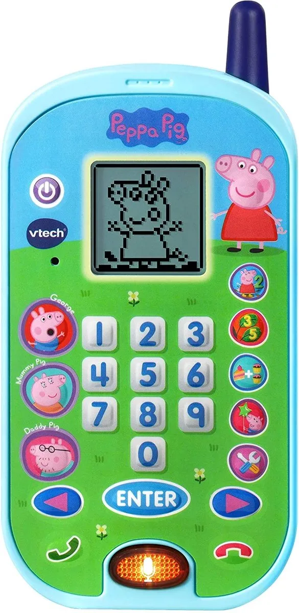 VTech Peppa Pig Baby Leertelefoon 341776 - Multikleuren