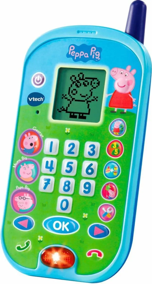 VTech Peppa Pig Baby Leertelefoon 341776 - Multikleuren
