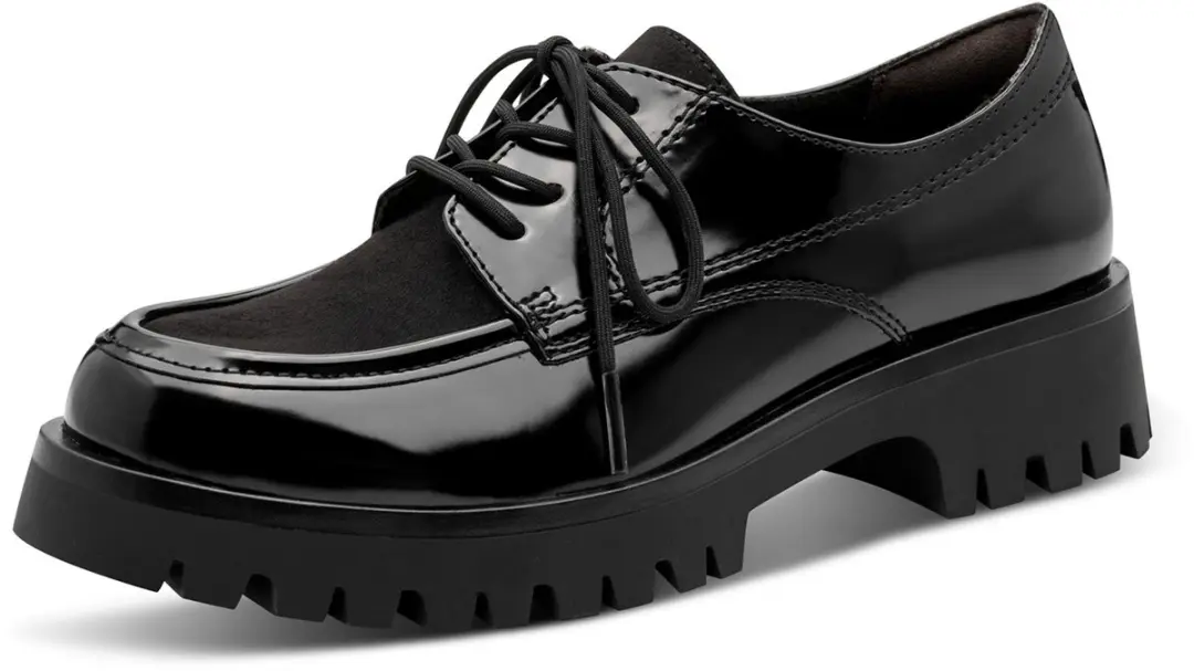 Tamaris Dames Veterschoenen 38 - Zwart
