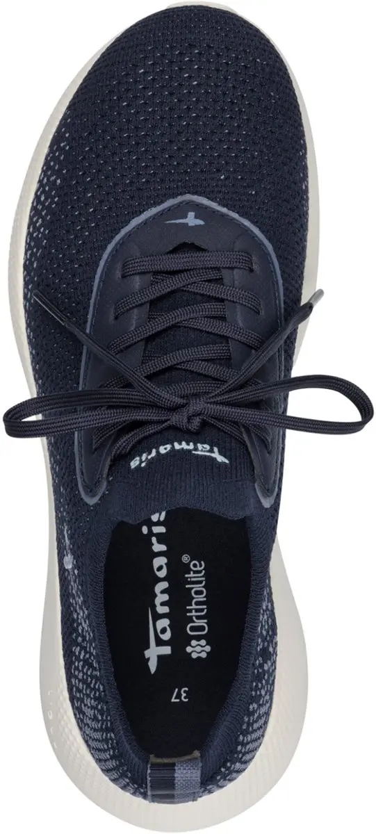 Tamaris 1-23715-46 Dames Sneaker - Blauw - afbeelding 4 van 6