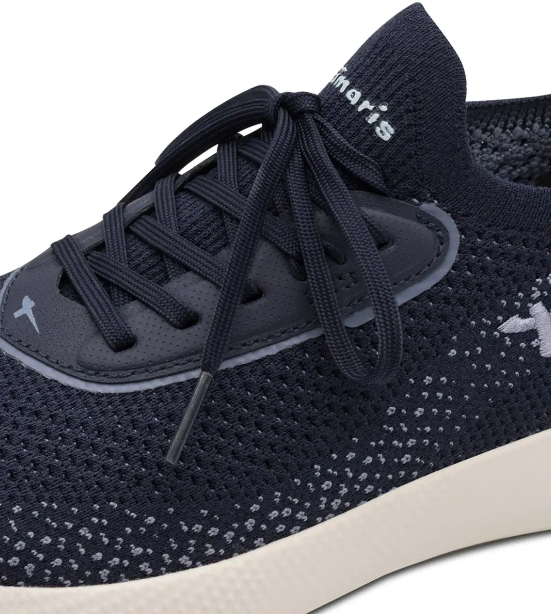Tamaris 1-23715-46 Dames Sneaker - Blauw - afbeelding 2 van 6