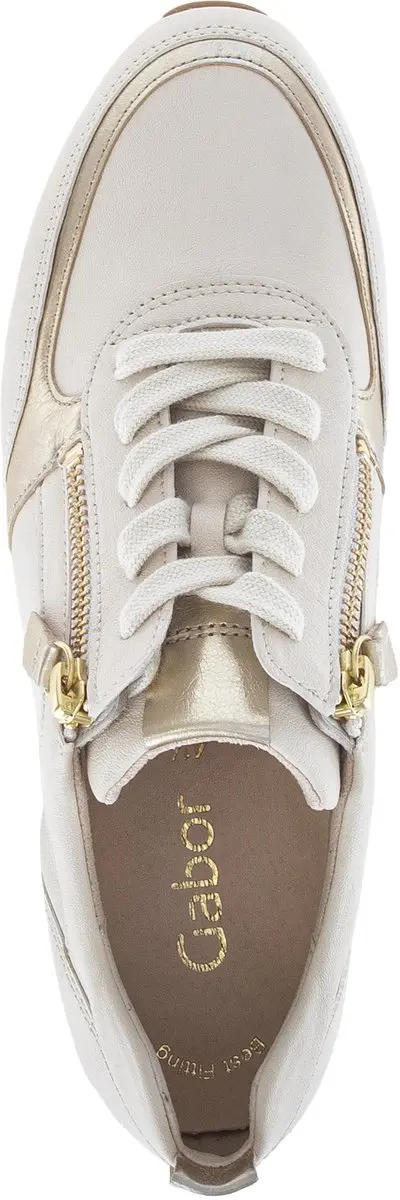 Gabor Dames Sneakers 83.411 - Ecru - Maat 45 - afbeelding 5 van 6