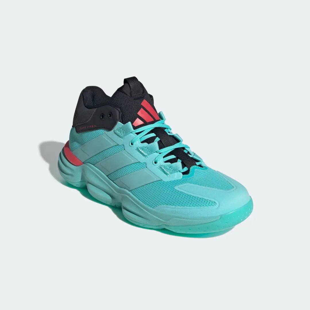 Adidas Performance Court Stabil NKV20 Indoor Schoenen - Heren - Turquoise - afbeelding 6 van 6