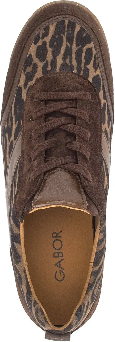 Gabor Dames Sneakers 6025.01.004 - Bruin - afbeelding 3 van 6