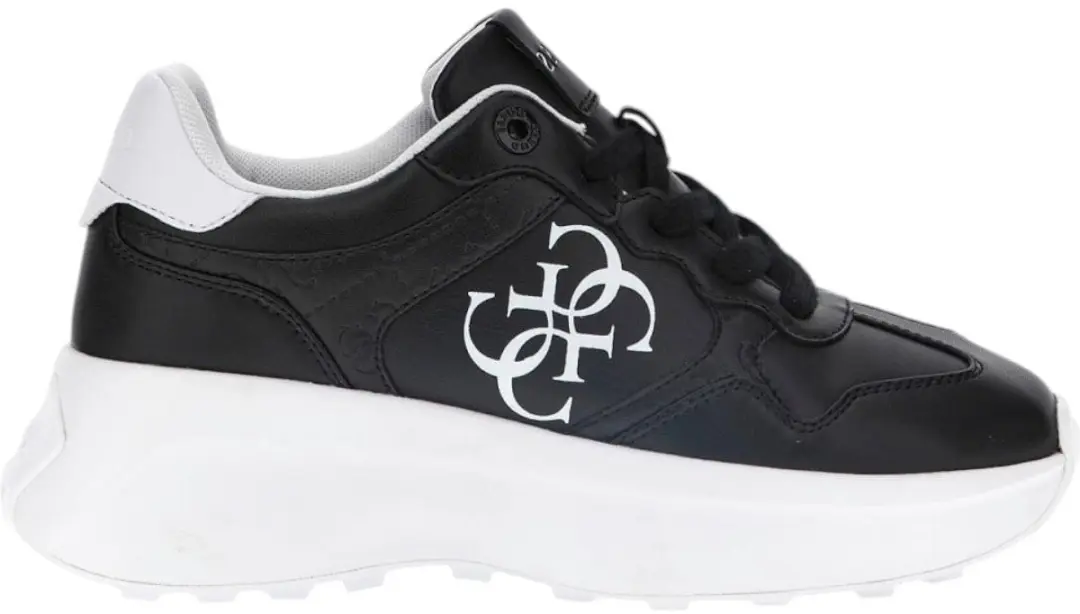 Guess Dames Sneakers Zwart FLPLUCELE12/BLACK Luckei
