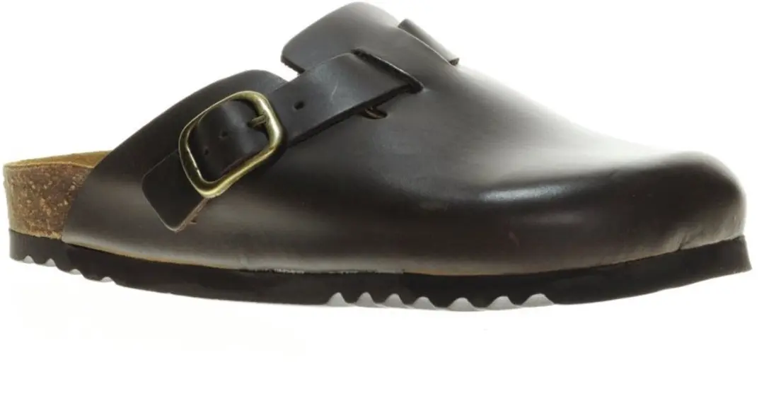 Scholl Fae New Coffee Lederen Muil maat 41