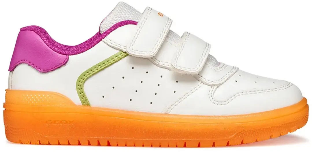 Geox Washiba Junior Slip-on Schoenen Wit EU 26 Meisje