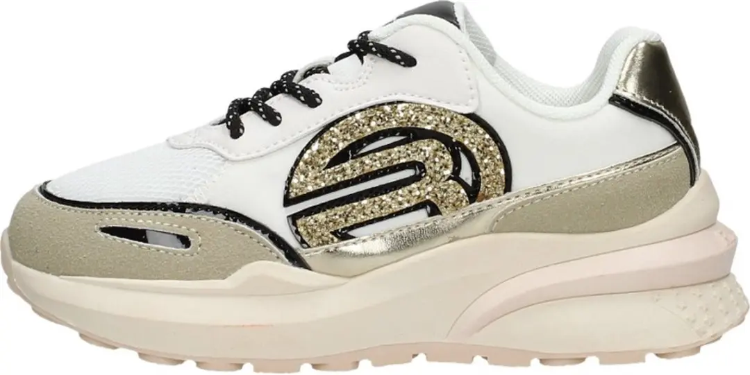 Replay Athena Jr-1 Lage sneakers - Meisjes - Beige - Maat 33 - afbeelding 2 van 6