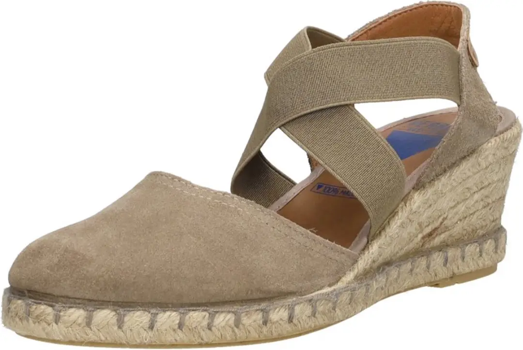 Verbenas Mila Sandalen Touwzool - Taupe - Maat 42 - afbeelding 3 van 6