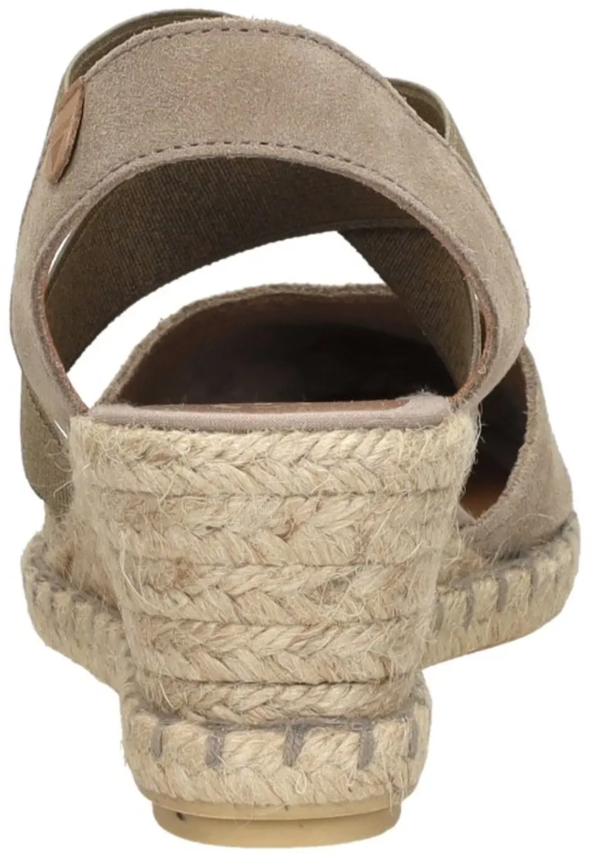 Verbenas Mila Sandalen Touwzool - Taupe - Maat 42 - afbeelding 5 van 6