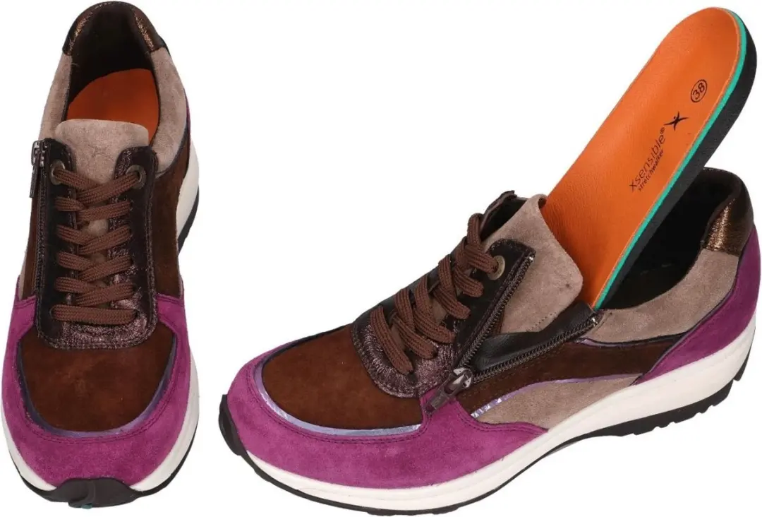 Xsensible Dames Sneakers LUCCA 30112.2 - Maat 42 - Paars