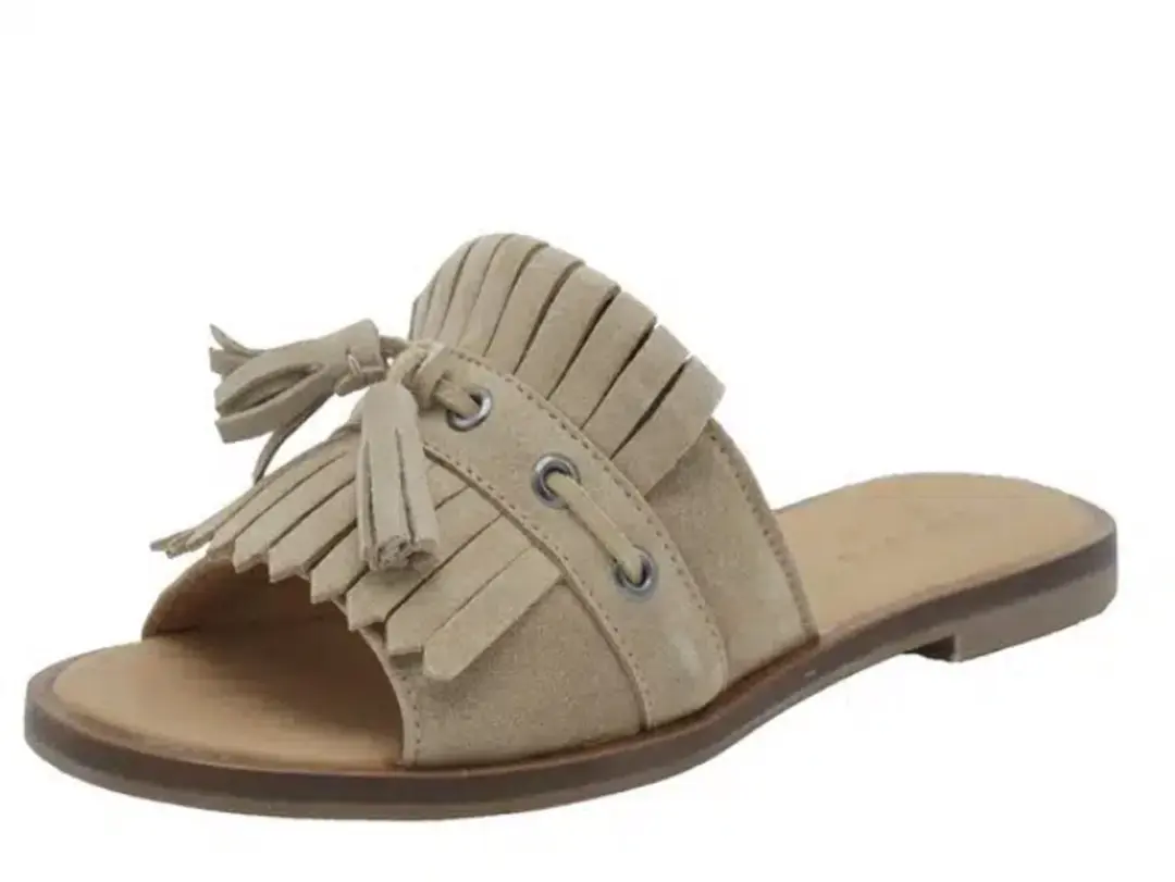 VIA VAI Vita Eva Slippers Dames - Beige - Maat 41 - afbeelding 6 van 6