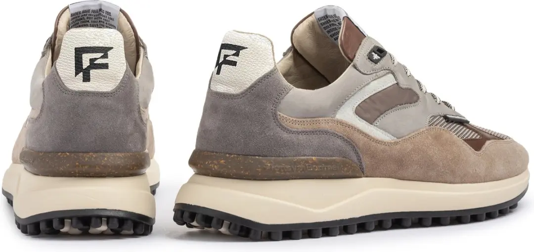 Floris van Bommel NOPPI 18.31 Lage Sneakers - Taupe 43.5 - afbeelding 4 van 6