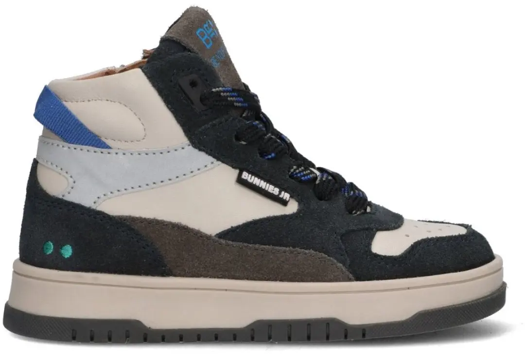Billie Baas Hoge Sneakers Jongens Blauw
