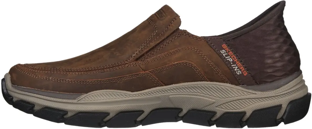 Skechers Slip-ins Respected Elgin Heren Instappers - Bruin - afbeelding 6 van 6