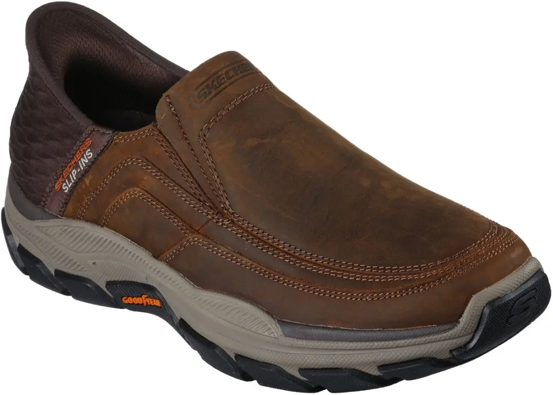 Skechers Slip-ins Respected Elgin Heren Instappers - Bruin - afbeelding 5 van 6