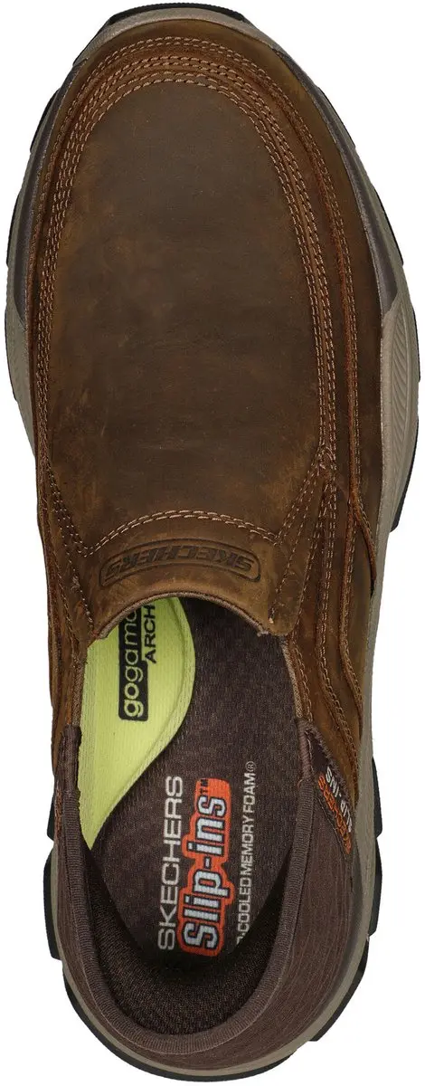 Skechers Slip-ins Respected Elgin Heren Instappers - Bruin - afbeelding 3 van 6