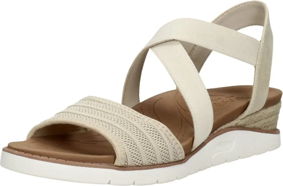 Skechers ARCH FIT BEACH KISS-BOHO BEYO Dames Sandalen - Naturel - afbeelding 3 van 6