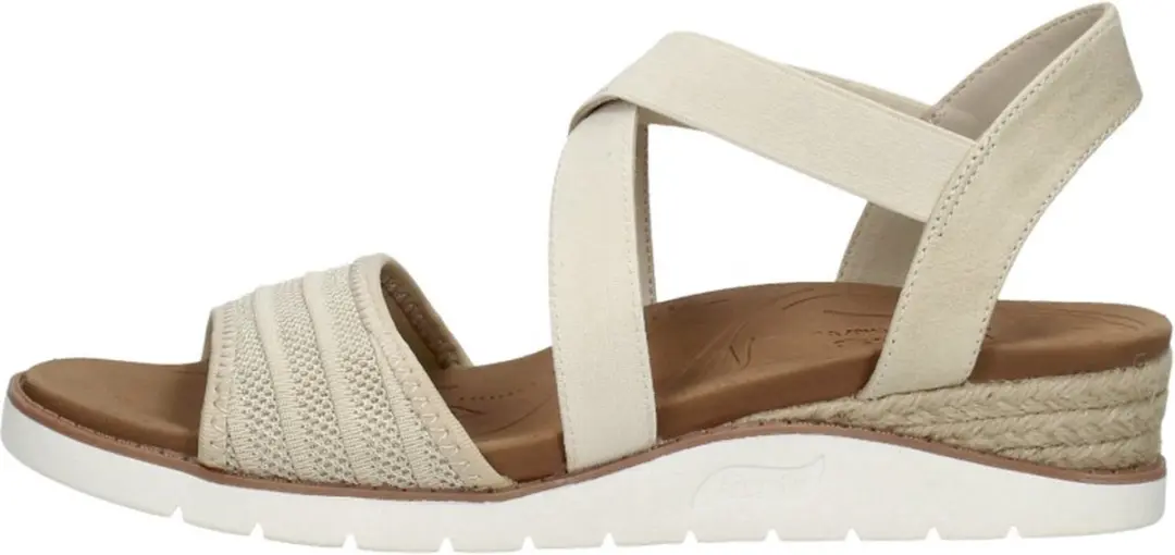Skechers ARCH FIT BEACH KISS-BOHO BEYO Dames Sandalen - Naturel - afbeelding 2 van 6