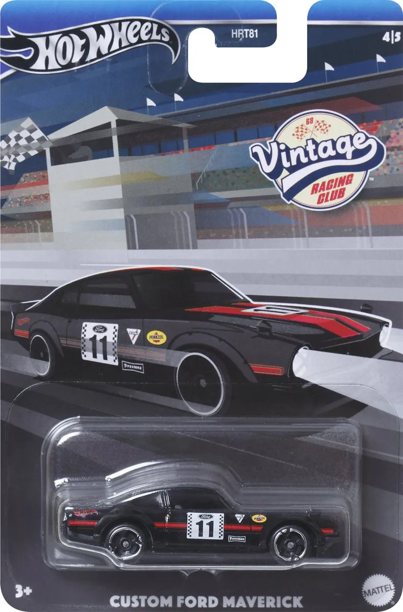 Hot Wheels HRV09 Racewagen - Metaal - 3 jaar