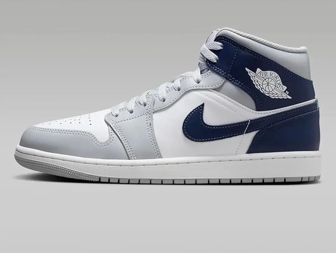 "Nike Nike Air Jordan 1 Mid ""White Midnight Navy""