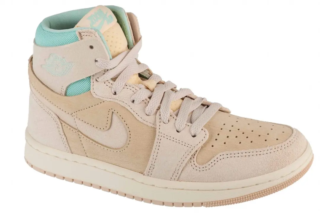 Air Jordan 1 W Zoom CMF 2, Vrouwen, Beige, Sneakers, maat: 41