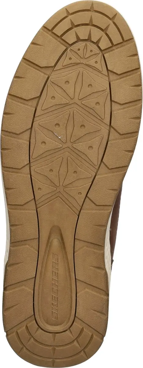 Skechers GARLAN DENO Heren Veterschoenen - Bruin - afbeelding 4 van 6