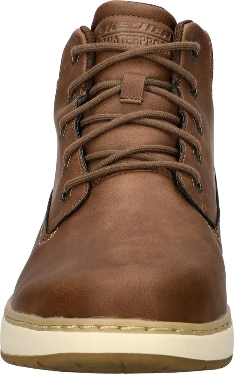 Skechers GARLAN DENO Heren Veterschoenen - Bruin - afbeelding 6 van 6